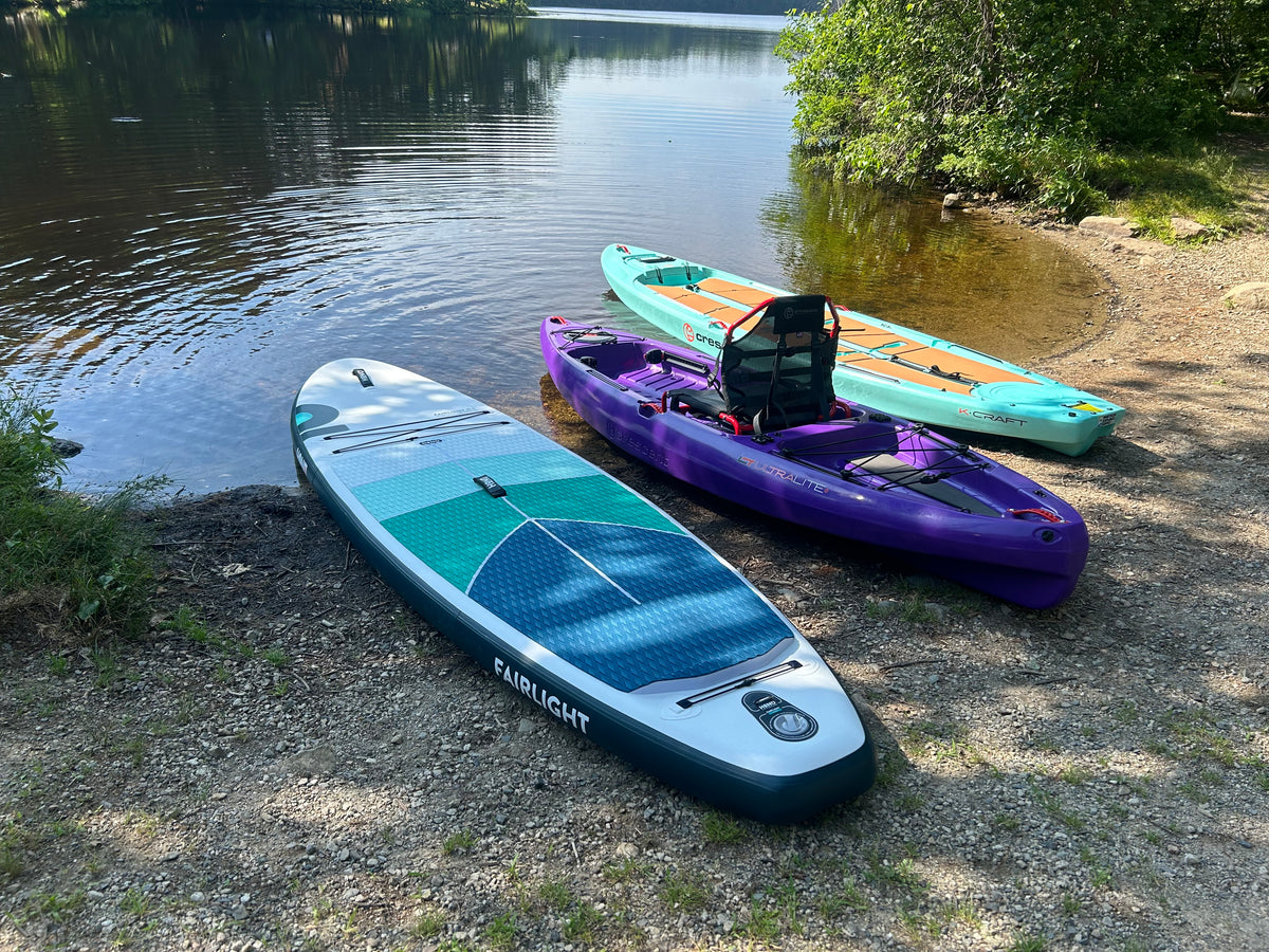Inflatable Paddleboard for 160-260 lbs. Paddler - 10’ 9” | Honu Fairlight - rental