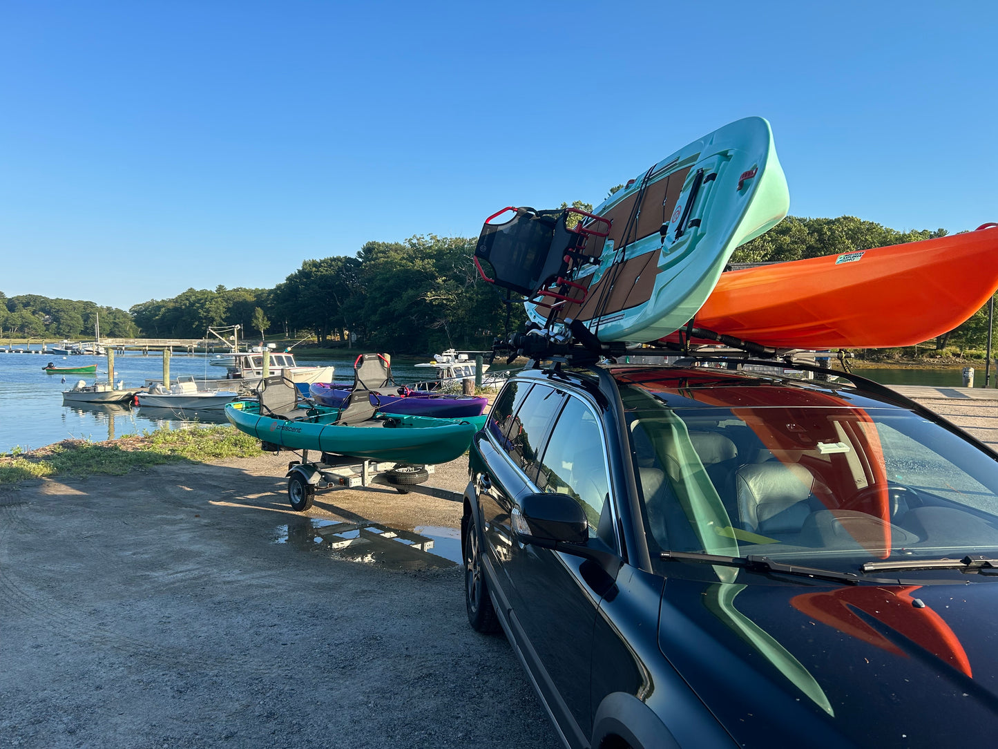 Choice of Trailhead or Landing | Equip. Transport, Setup + Instruction