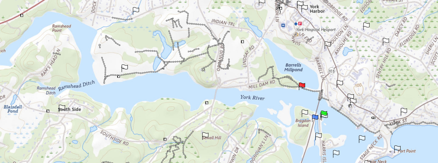 York Town Landing, York River Harbor | Equip. Transport, Setup + Instruction