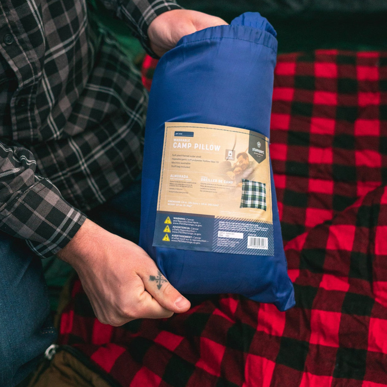 Stansport Camp Pillow