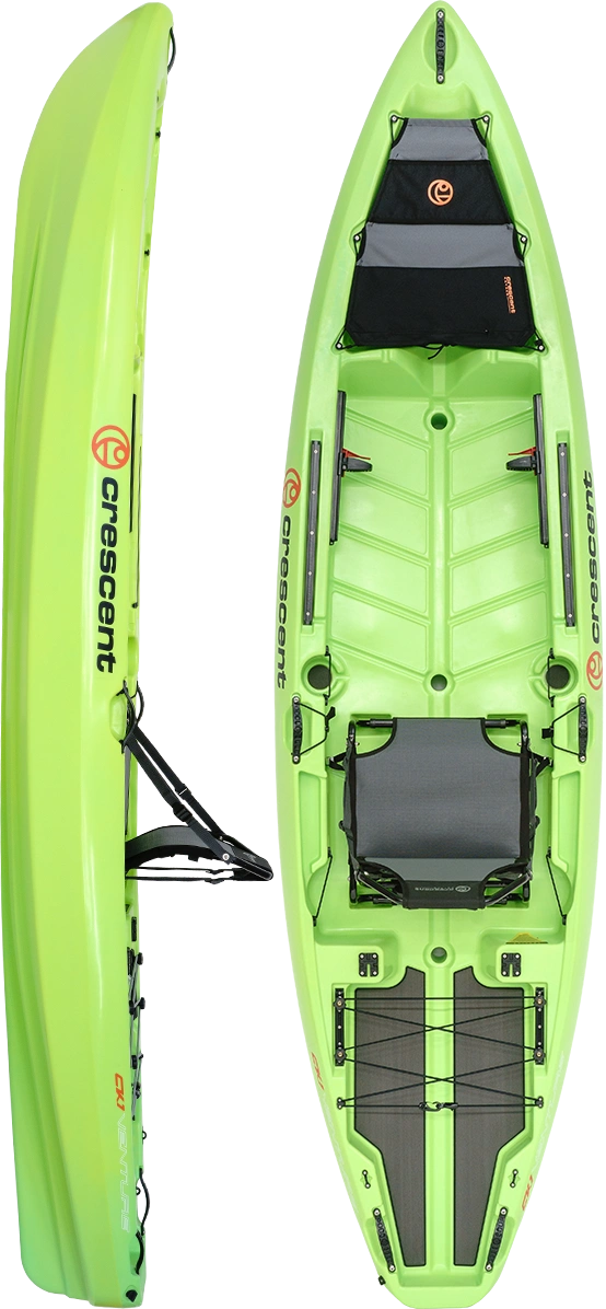 Kayak for 150-295 lbs. Paddler - 11 ft. | Crescent CK1 Venture