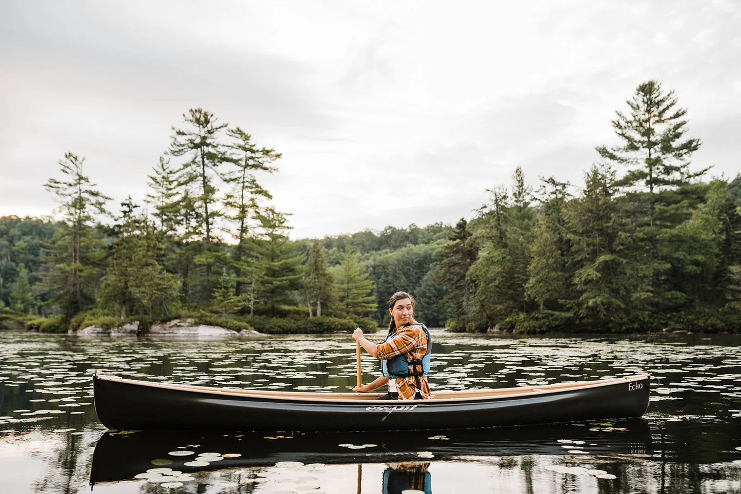 Esquif Echo 14' 2.0 Solo Canoe - rental