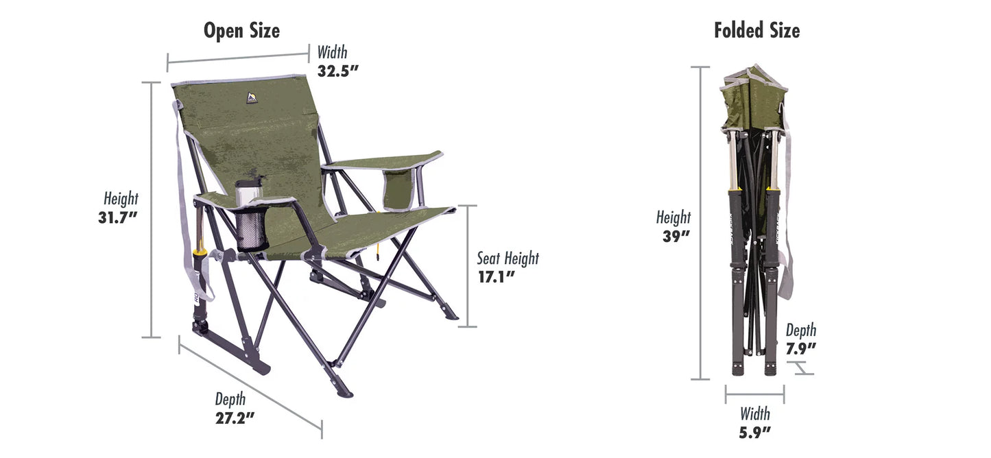 Folding Rocking Camping Chair - rental