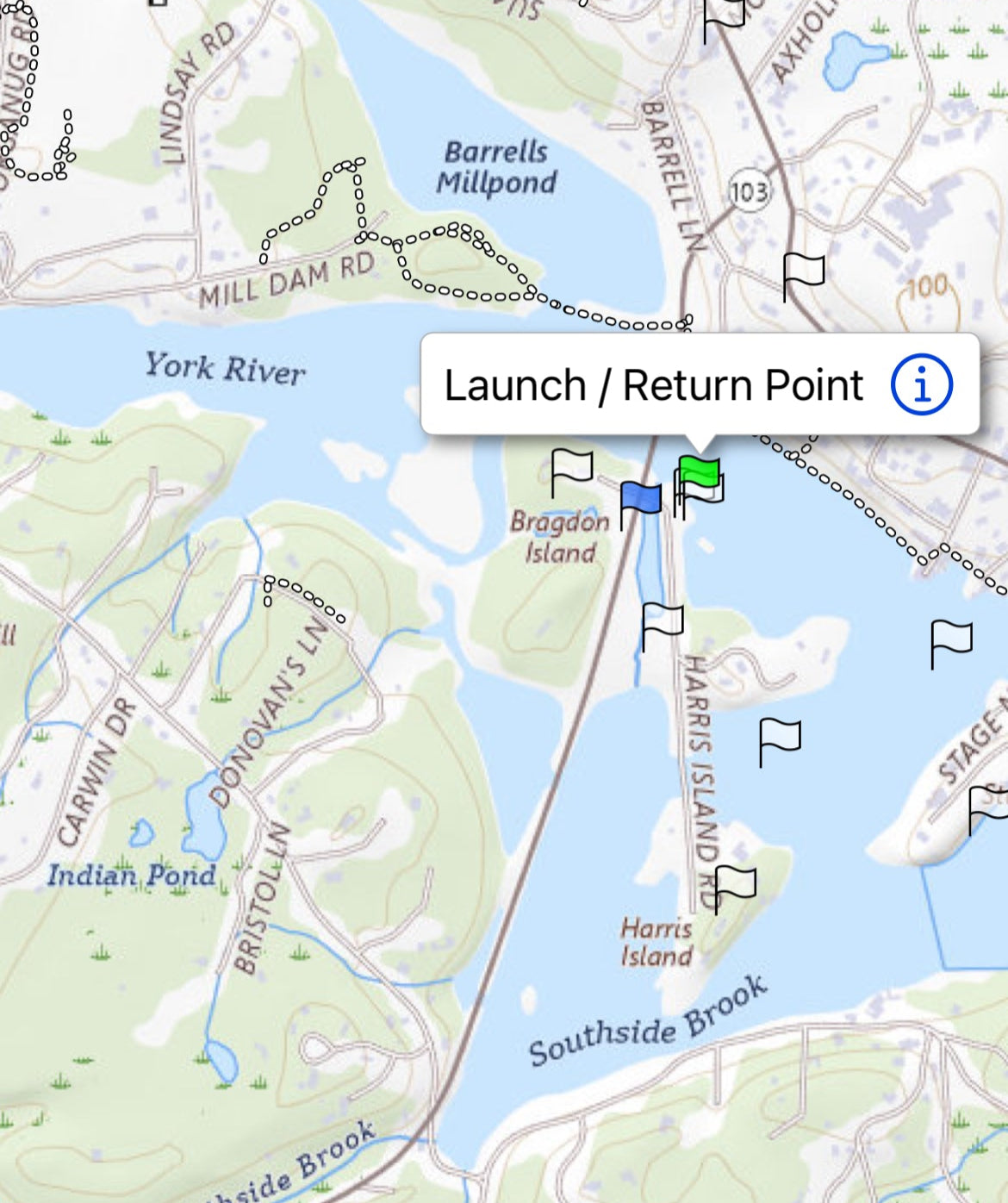 York Town Landing, York River Harbor | Equip. Transport, Setup + Instruction