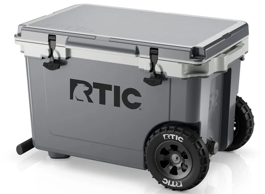 Beach and Camping Cooler 52 Quart with Wheels - Rental