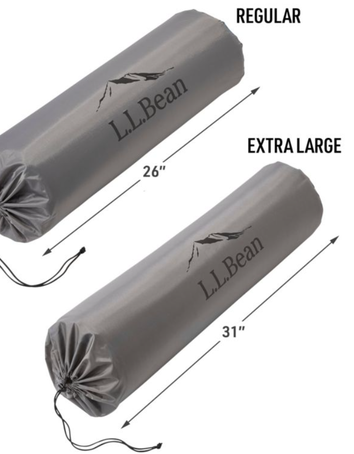 26" and 31" camping mattress sacks